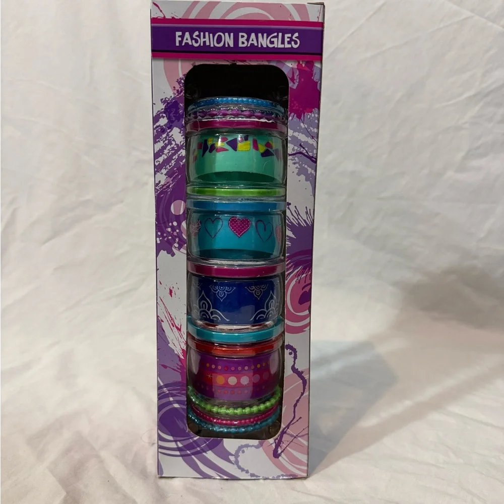 Vibrant Kids Fashion Bangles Set
